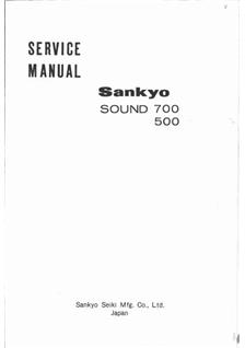 Sankyo 500 manual. Camera Instructions.